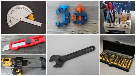 12 3D printed tools you need for your
