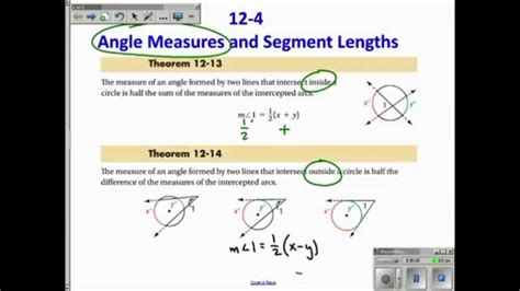 12 4 angle measures and segment lengths form k