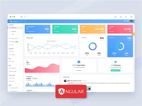 12 Angular Admin Dashboard Templates By Codedthemes