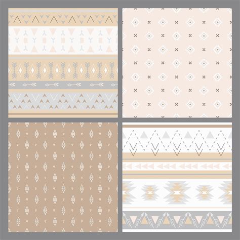 12 Aztec Boho Tribal Ethnic Digital Papers JPG Native - Etsy