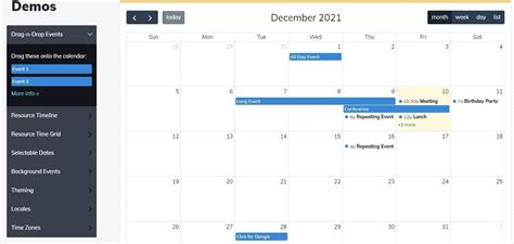 12 Best JavaScript Calendar Widget WebTopic