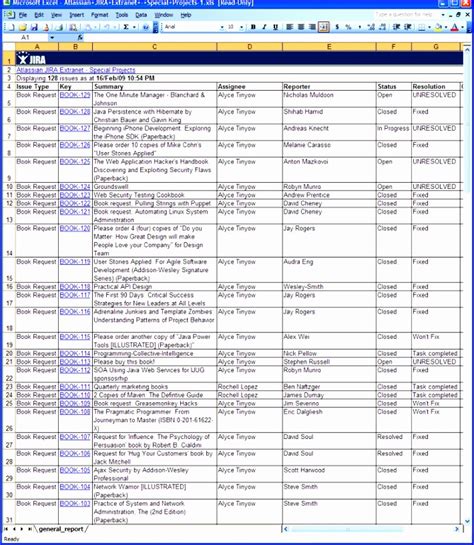 12 Bug Report Template Excel Excel Templates