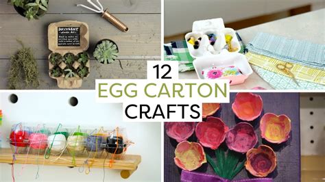 12 Crafts to Make With Egg Cartons | Compilation - raincitystudios.com