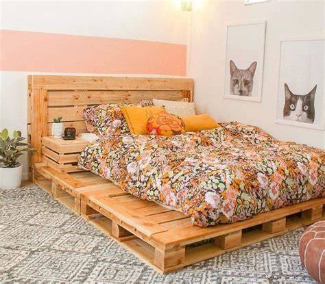 12 DIY Pallet Bed Ideas - eLife Projects - raincitystudios.com