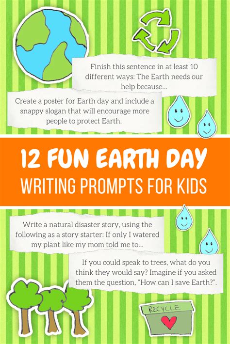 12 Earth Day Writing Prompts for Kids Imagine Forest