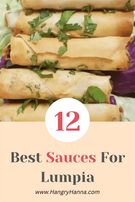 12 Easy Sauces that Go with Lumpia – Hangry Hanna