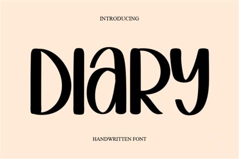 12 Free Diary Fonts · 1001 Fonts