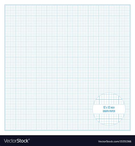 12 Inch Grid Paper Printable
