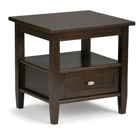 12 Inch Side Table With Drawer
