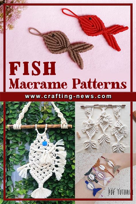 12 Macrame Fish Patterns Crafting News
