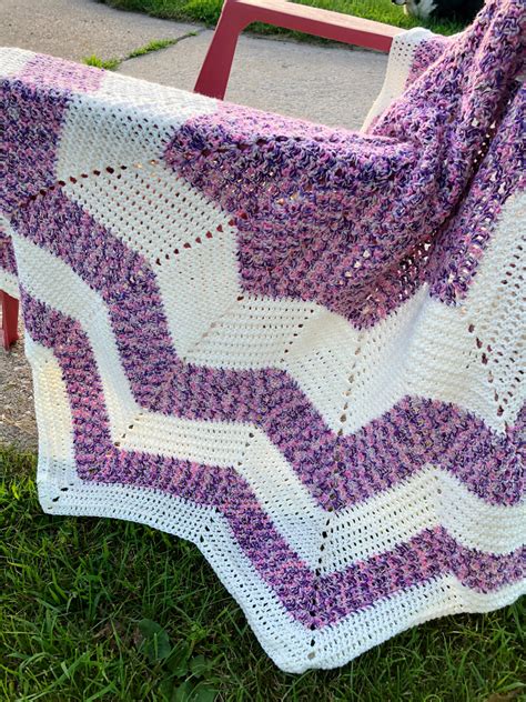 12 Point Crochet Star Blanke