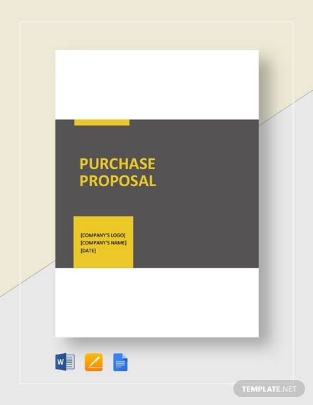 12 Purchase Proposal Examples In Pdf Ms Word Pages Google Docs Examples