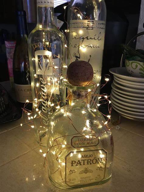 12 Repurpose Tequila & Liquor Bottles ideas - Pinterest