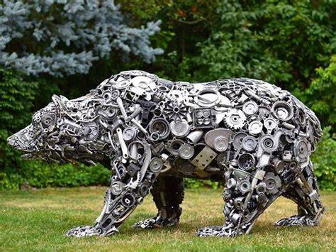 12 Sculptures Made From Recycled Materials - Atlas … - raincitystudios.com