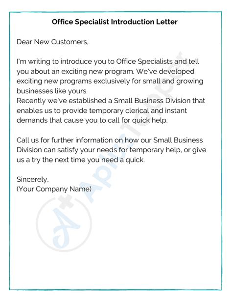 12 Sample Introduction Letters Format, Examples and How To Write