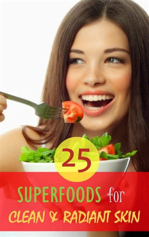 12 Superfoods for Clear and Radiant Skin - YEOUTH