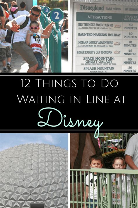 12 Things to Do Waiting in Line at Disney Parks - Mom Rewritten