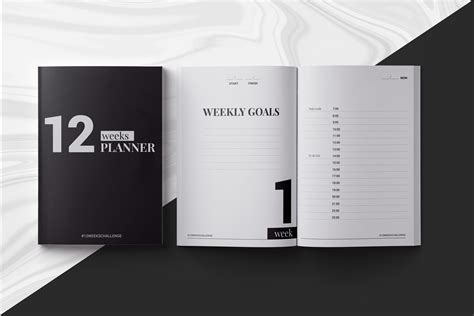 12 Weeks Planner Indesign Template On Behance