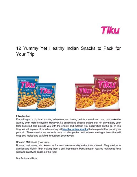 12 Yummy Yet Healthy Indian Snacks To Pack For Your Trip