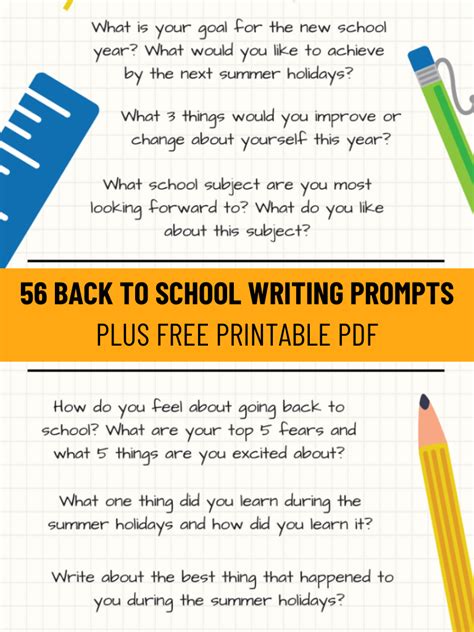 12 Back To School Writing Prompts Thrive In 5th Grade Quick Write Prompts - 5th Grade Quick Write Prompts