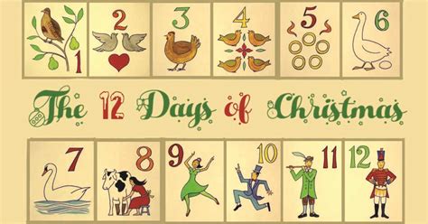 12 days of christmas when does it start. Nov 12, 2005 · First, the twelve days are the period between the differing celebrations of Christmas—December 25 (in the Western church) and January 6 (in the Eastern church). Second, people living when it was written commonly wrote, painted, and thought using symbols to express what they meant. All those birds and people are probably much more than they seem. 