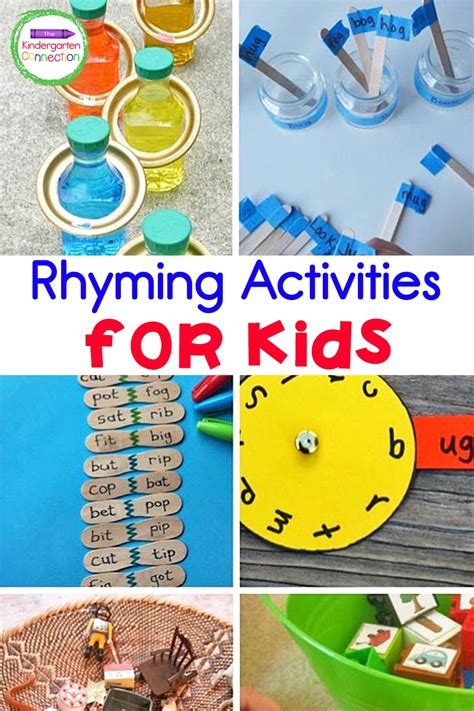 12 Engaging Rhyming Activities And Games For Kindergarten Rhyme Kindergarten - Rhyme Kindergarten