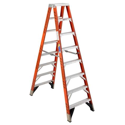 12 ft. Fiberglass Step Ladder (16 ft. Reach Height) with 300 lb. Load Capacity Type IA Duty Rating The Werner NXT1A12 Fiberglass 12ft Step Ladder is the ladder built for the pro. This 300lb duty rated ladder features a yellow LOCKTOP ladder top to house all the tools for the job, including an impact driver..