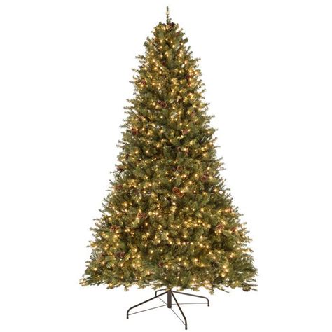 Make a statement with a 10- to 12-foot artificial Christmas tree from Hobby Lobby. Fill your space with Christmas spirit and make memories to last a lifetime. ... Yuletide Pine Pre-Lit Christmas Tree - 12' (17) $599.99. $1199.98. Add to cart. SALE. IN STOCK. Yuletide Pine Pre-Lit Christmas Tree - 12' ... Bring the charming elements of nature .... 
