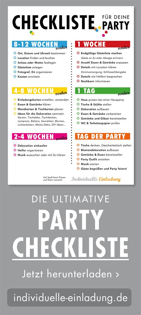 12 perfekte partys ein leitfaden für den partyplaner. - Cahier des trois ordres re unis.