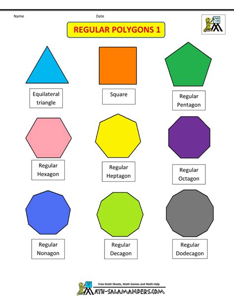 12 Regular Polygon Shapes Worksheet Worksheeto Com Types Of Polygons Worksheet - Types Of Polygons Worksheet
