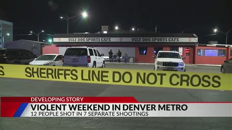 12 shot in 7 separate shootings in metro over weekend