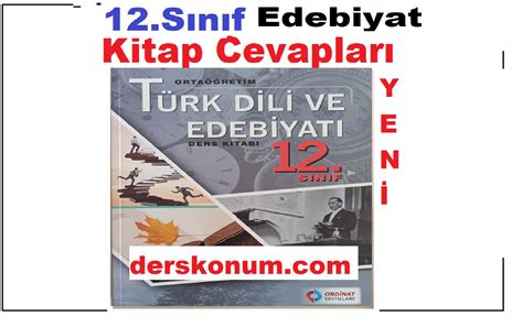 12 Sınıf Edebiyat