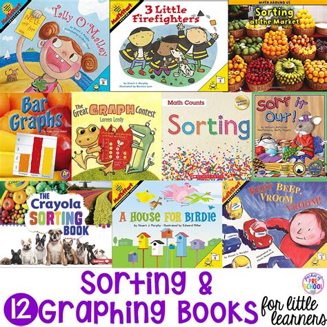 12 Sorting And Graphing Books Pocket Of Preschool Sorting Kindergarten - Sorting Kindergarten