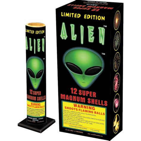 12 Super Magnum Shells Alien