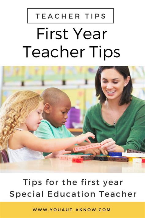 12 tips for first year special education teachers