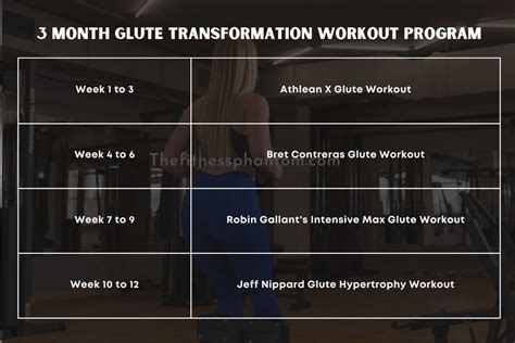 12 Week Glute Program