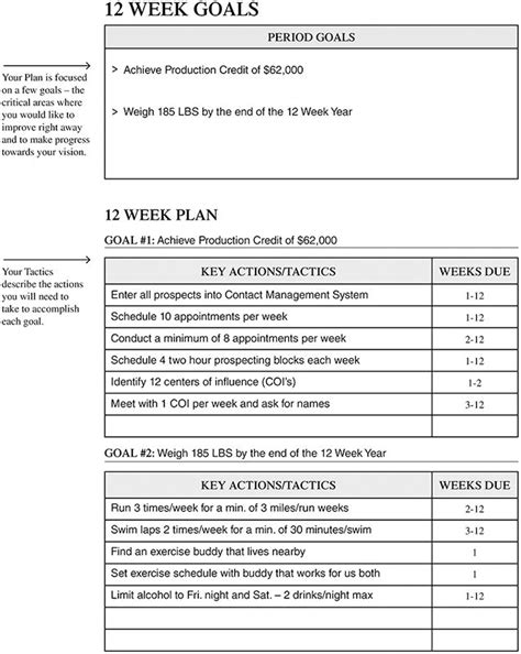 12 Week Year Field Guide Pdf