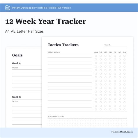 12 Week Year Pdf