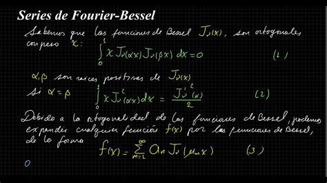 Read Online 12 6 The Fourier Bessel Series Math 241 Rimmer 2 2 2 2 
