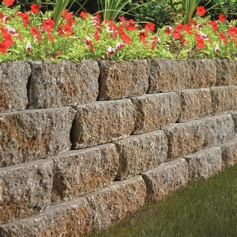 12-in x 4-in x 7-in Jaxon Concrete Retaining Wall Block