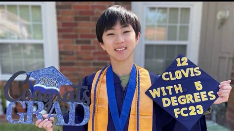 12-year-old set to graduate from Fullerton College with 5 degrees