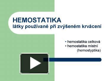 12. Hemostatika [k6nqxvq30zlw]