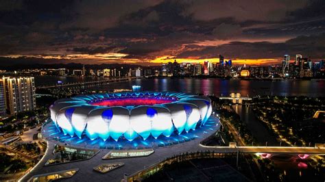 12.000 atletas y un megaestadio con forma de loto: los Juegos Asiáticos llegan a China