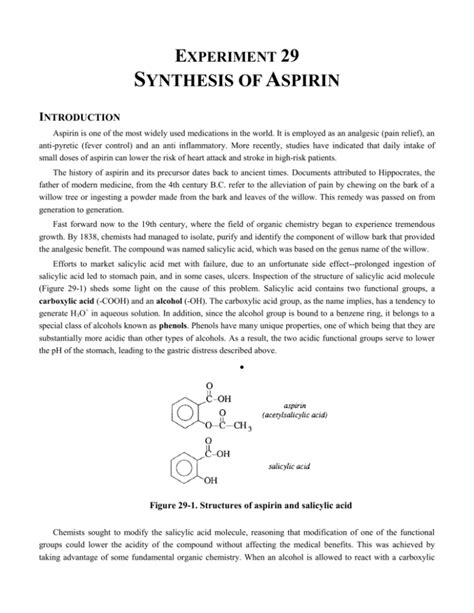 12.1: Synthesis of Aspirin Lab Procedure - Chemistry … - wintechmobiles.com
