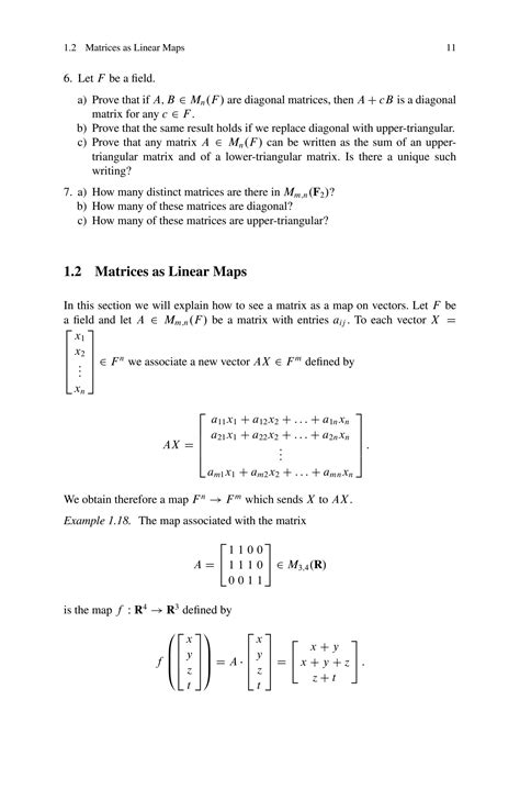 12.4: Matrices and linear maps - Mathematics LibreTexts - wintechmobiles.com