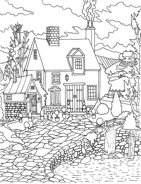120 Farmhouse Coloring Pages For Adults Creative Fabrica Farmhouse Coloring Pages For Adults - Farmhouse Coloring Pages For Adults
