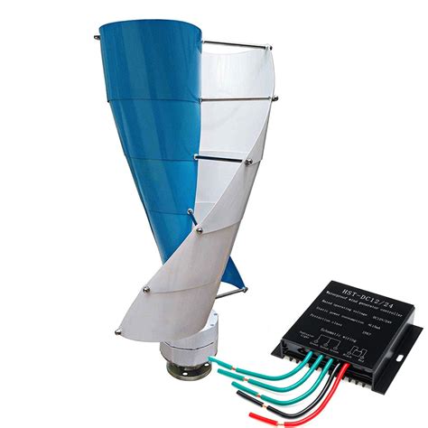 12000W Vertical Axis Wind Turbines Generator Lantern, 110V