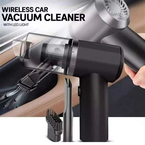 120W USB Handheld Car Vacuum Cleaner Mini Portable Auto …