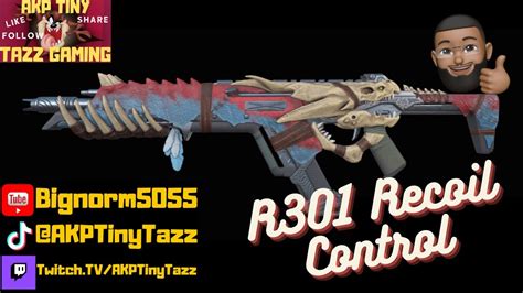 1221 R301 Recoil Control Apex Legends Tutorials YouTube