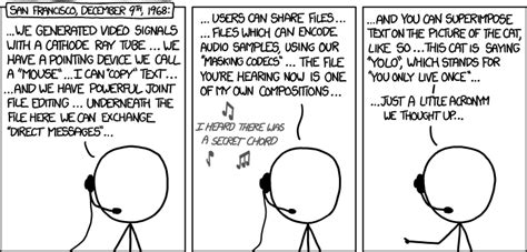 1234: Douglas Engelbart (1925-2013) - explain xkcd